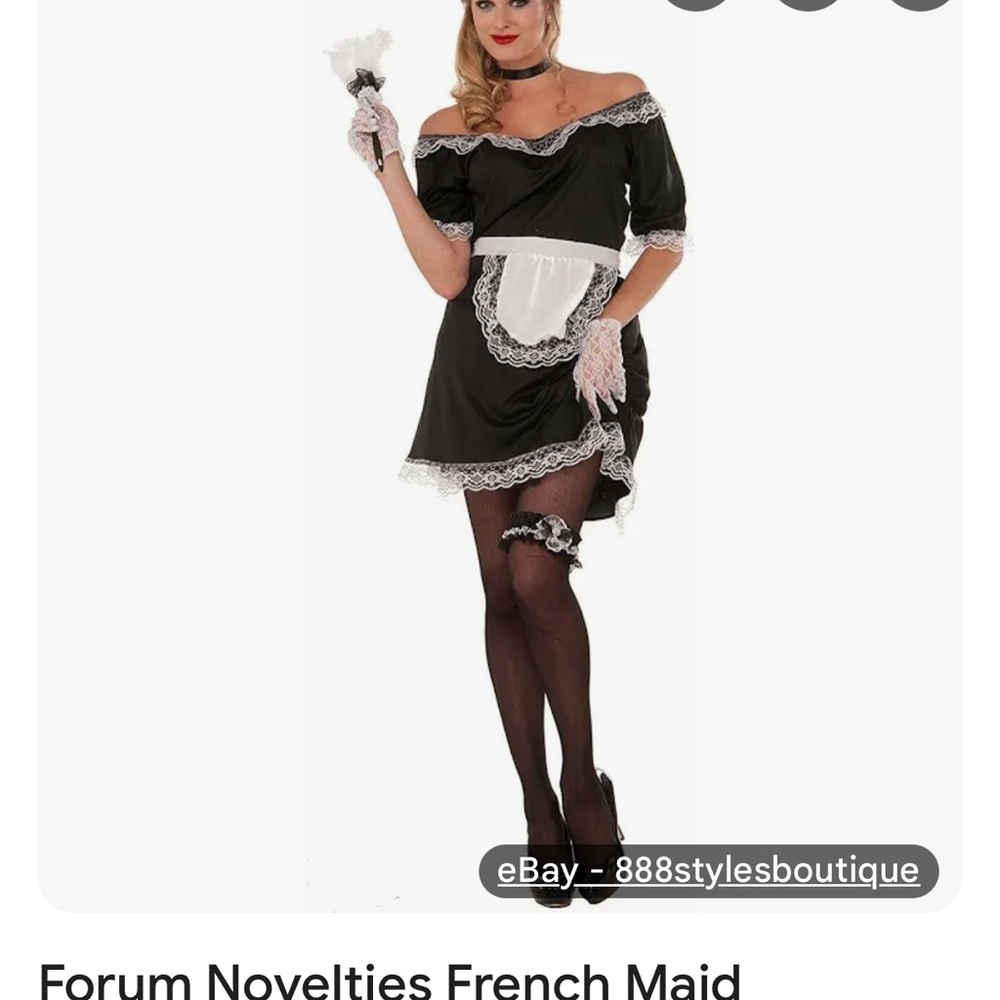 Women’s Halloween French Maid Costume (Adult)